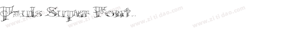 Pauls Super Font字体转换